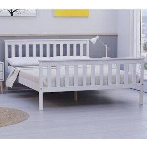 Oxfords Wooden Small Double Bed In White