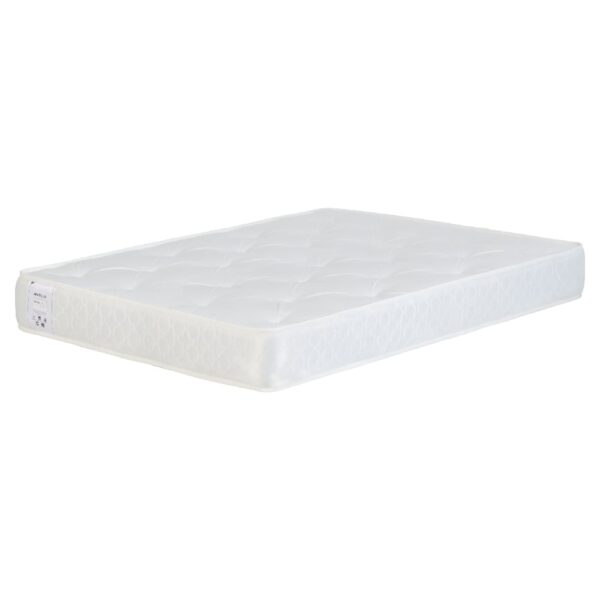 Akron Fabric King Size Mattress In Ivory