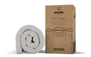 Panda Bamboo Memory Foam Mattress Topper, Single