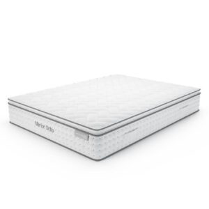 Oakley Fabric Super King Size Mattress In White
