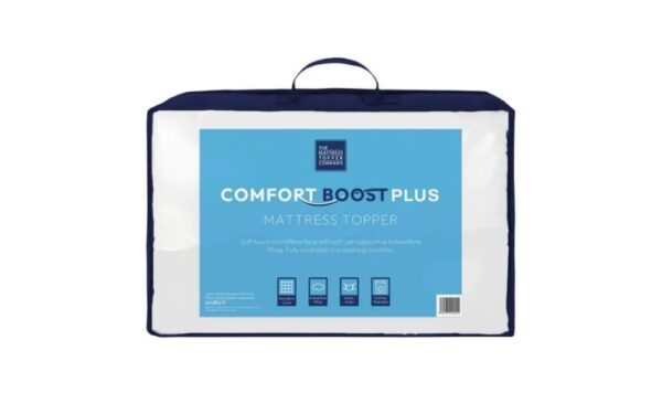 The Mattress Topper Company Comfort Boost Plus Mattress Topper, Single